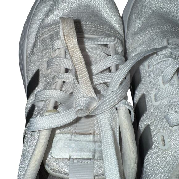 Adidas Women's Puremotion Running Shoe Size 9.5 FW3264 White/Silver/Grey - Picture 6 of 10